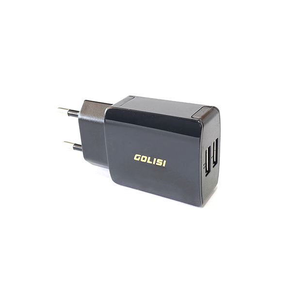 Golisi usb charger with dual usb port