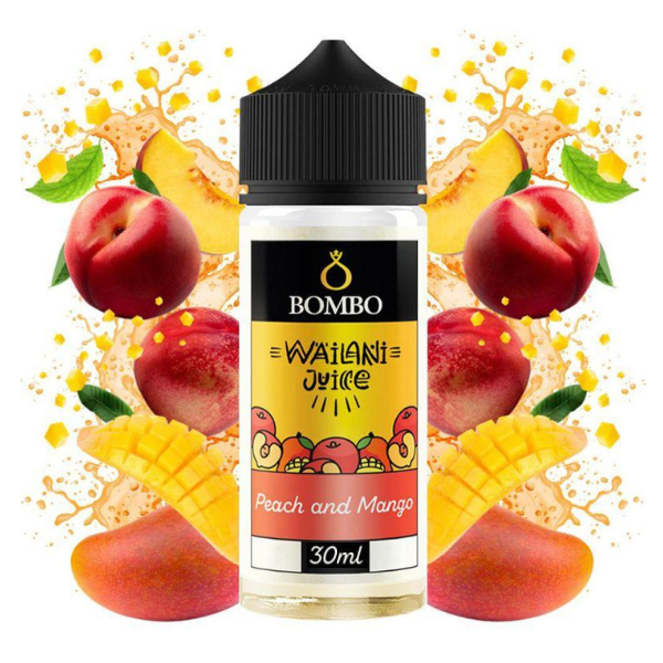 ecigarete bombo peach mango